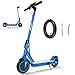 HONEYWHALE S2 Scooter Eléctrico Plegable para Adultos, Patin Electrico con Motor Sin Escobillas, Potencia Máxima 500W, Velocidad Máxima de 25KM/H, Pedales Iluminados en 7 Colores