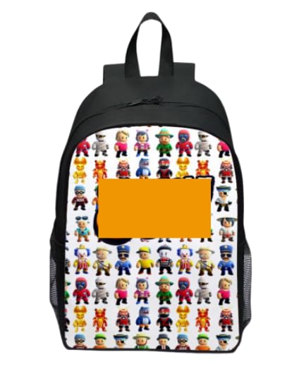 ZPSOSPZ Mochila Infantil Stumble, Stumbble Mochila Escolar Mochila Escolar Infantil, Mochila Escolar Con Temática De Juegos, Adecuada Para Alumnos De Primaria y Secundaria 16inch