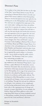 Paperback The Metropolitan Museum of Art: An Architectural History (The Metropolitan Museum of Art Bulletin) Book