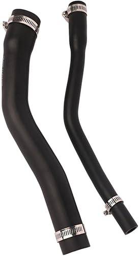 Mangueras de combustible y ventilación negras con 4 abrazaderas compatibles con Jeep XJ Cherokee JXJ JXJV XTPTFABS de 97 - 01