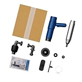 機械圧力表示とフルアクセサリーセットを備えた多目的排水管クリーナーツール、家庭用配管メンテナンスパイプクリーニングツール用