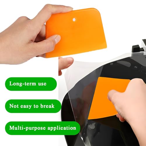Image of 6 PCS Body Filler Spreaders, 4, 5, 6 Inch Reusable Auto Body Fillers Plastic Spreader, Automotive Body Filler Spreader for Applying Fillers Paint Repairs Putties Glazes Caulks