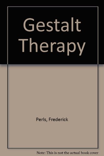 Gestalt Therapy B0017D5P9A Book Cover