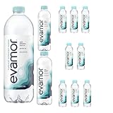 Evamor Alkaline Water Variety Pack – 1 x 64 oz Bottle, 2 x 32 oz Bottles, 8 x 20 oz Bottles – Naturally Alkaline, Electrolyte-Enhanced, pH Balanced Water