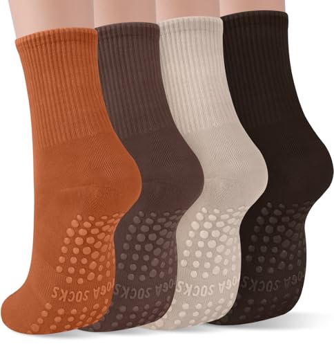 Chaussettes antidérapantes femme idéales pour le studio de danse