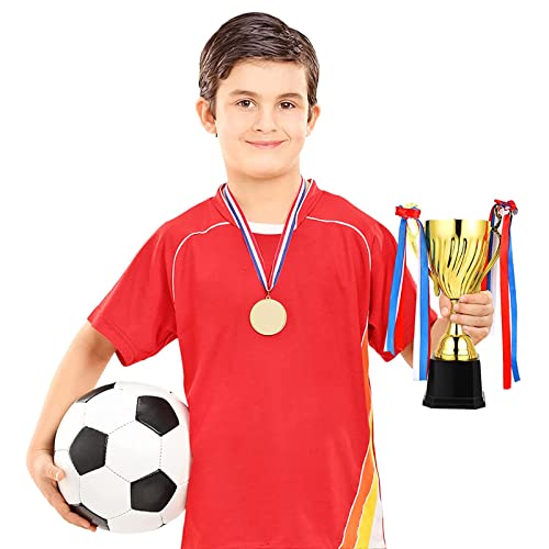 Gold Trophy Cup Grande troféu para torneios esportivos, informações personalizadas podem ser adicion