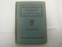Graded sentences for analysis, selected from the best literature and systematically graded for class use, B007T1Z79C Book Cover