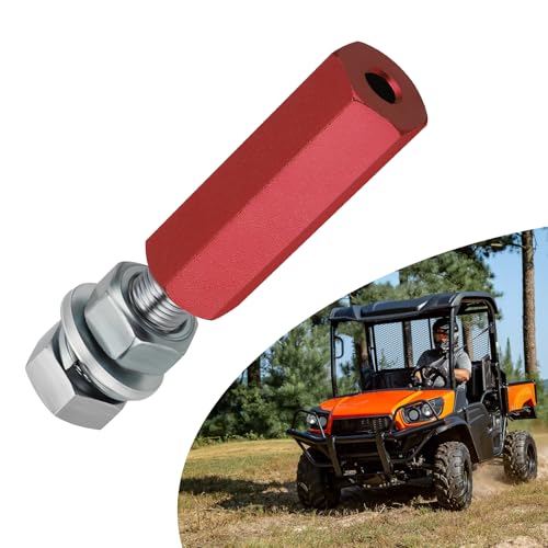 Image of JAVIK Quick Release Flag Pole Holder Red Hold 1 /4'' Flag Poles Compatible with All ATV UTV Motorcycle Dirt Bike All Year