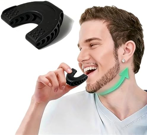 Jaw Exerciser for Men& Women U-Shaped Ergonomic Mouthpiece Jaw Tr...