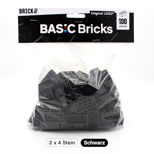 Lego Classic 2 x 4 Bricks 100 Pieces - Separate Building Blocks in Large Packaging for Lego Plate and Box Beginners Set - Image 2