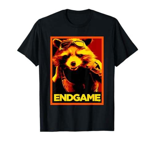 Avengers Endgame Rocket Poster T-Shirt