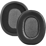 Lapiglo Cuscinetti auricolari di ricambio in pelle per cuffie MDR-MV1, MDR-MV2, M1, M1ST, in morbida pelle proteica, isolamento acustico, vestibilità comoda