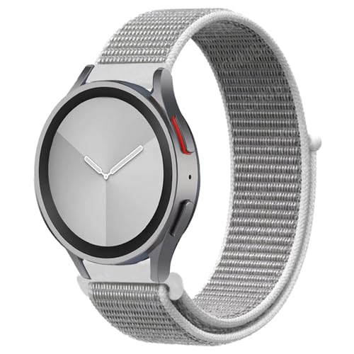 Bracelet nylon 20mm pour Samsung Galaxy Watch 6 et Huawei GT 4 en coloris agate