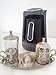Arzum Okka Minio Automatic Turkish/Greek Coffee Machine, USA 120V Ul, black/Silver,4 cups