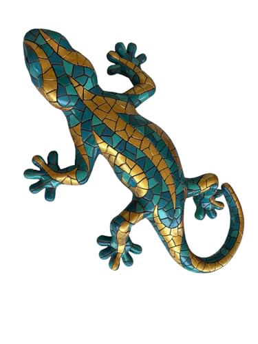 Idée cadeau originale : salamandre turquoise Barcino Designs Carnival 36 cm - 4