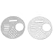 Produktbild 2 Stücke Edelstahl Bienenstock Box Eingang Eintrag Disc Whirling Rotation Bienenstock Zubehör