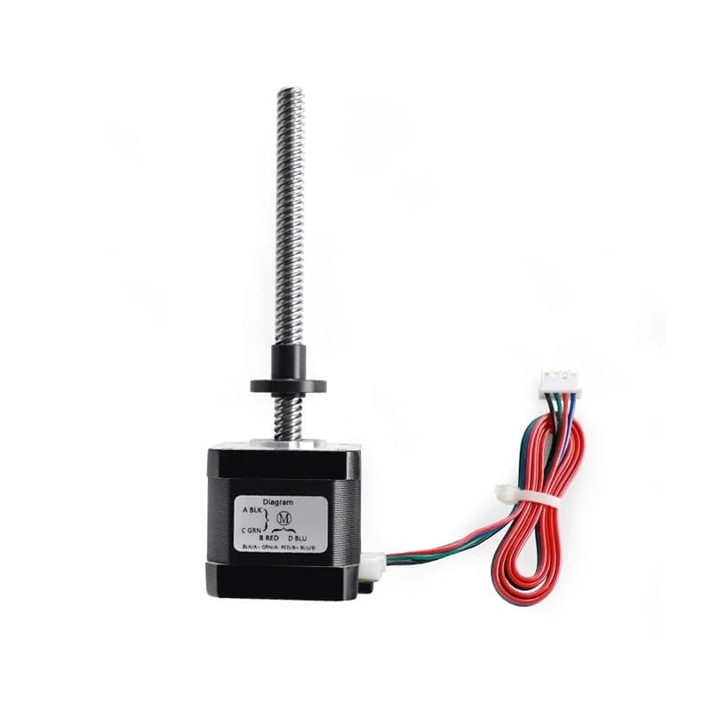 POWTAXBJGD NEMA 17 Lead Screw Stepper Electronic Starter 40mm with Tr8 Lead Screw 2mm Pitch Length 500mm(Tr8-2 500mm)