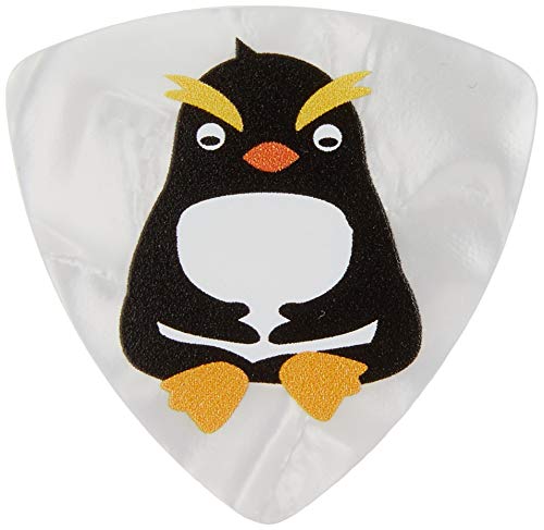 Daikingペンギン柄ピック三角0.75mmセルロース製10枚セット日本製