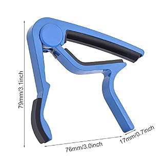 Capo de guitare, accordeur de guitare à pince à changement rapide accordeur de poche Capo pour guitare acoustique folk… - Les Beatles, Paul McCartney, John Lennon, RIngo Starr, George Harrison Capo de guitare, accordeur de guitare à pince à changement rapide accordeur de poche Capo pour guitare acoustique folk… – Image 5