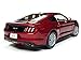 2017 Ford Mustang 5.0 GT Ruby Red Metallic with Silver Stripes 1/18 and 1/64 2 Cars Set Limited Edition to 1002 Pieces Worldwide Diecast Model Cars by Autoworld AW245
