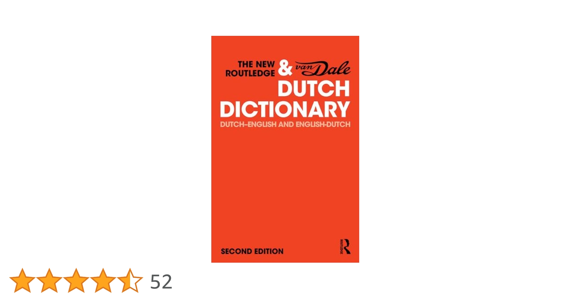 Amazon | The New Routledge & Van Dale Dutch Dictionary