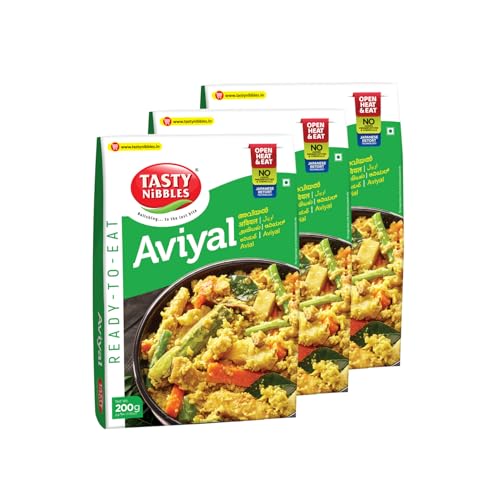 Image of Tasty Nibbles Ready to Eat Avial Curry 200g x3(Pack of 3)