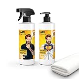 APLICACIÓN - Un eficaz kit de limpieza del coche en un elegante envase.