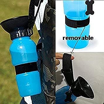 FRENYEAR Water Bottle for Dog - Plastic Leak-Proof Portable Water Bottle Bpa Free with Bowl Travel Dog Water Bottle, Perfect for Walking, Hiking, Outdoor, Home (18 Oz) 2