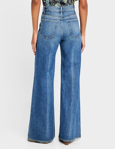 Wide Leg Jeans for Women High Waisted Stretchy Flare Trendy Straight Leg Button Fly Fall Baggy Jeans with Pockets3