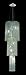Moda 9 Light Pendant Size / Crystal Color / Crystal Trim: 54" / Lt. Peridot (Light Green) / Royal Cut
