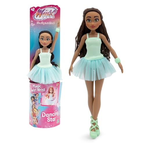 Winx, Poupée articulée, 27 cm, Série Dancing Star, Modèle Aisha, pour Les Enfants dès 4 Ans, WNX916