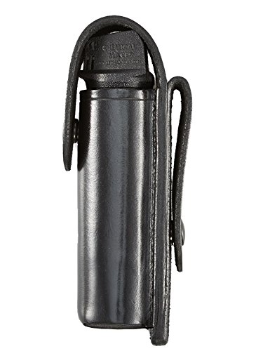 Aker Leather 570 Mace Holder, Black, Basketweave, Fits Standard 4Oz. Spray #TOP1