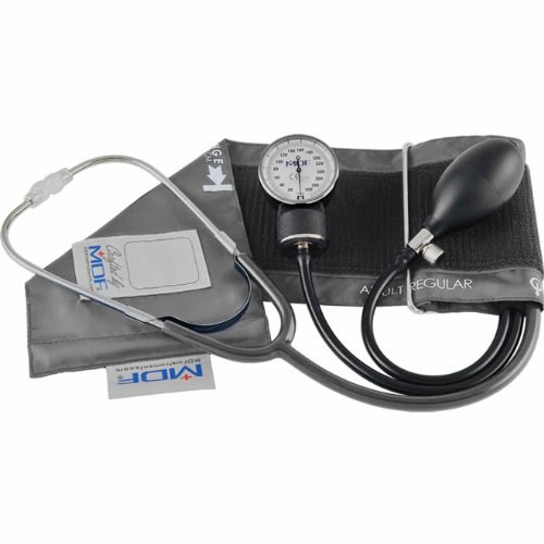 MDF 808 Professional Aneroid Sphygmomanometer With Attached