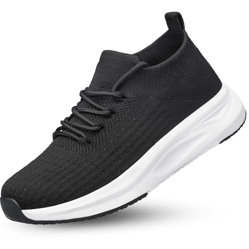 Image of Mens Slip on Walking Shoes Comfort Sock Shoes Non Slip Mesh Casual Running Sneakers