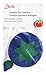 Dritz Tomato Pin Cushion for Sewing, Blue/Pink/Purple