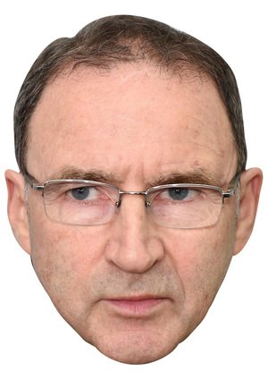 FoxyPrinting Martin O'Neill Party Face Fancy Dress JB Actor Movie Tv Celebrity Cardboard Party Face Mask Fancy Dress