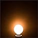 Simba Lighting Small Globe G16.5 Round Bulb 40W E12 Candelabra Base (10 Pack) for Chandelier, Ceiling Fan Light, Decorative Vanity Lights, Wall Sconce, Frosted Glass 120V, 2700K Warm White Dimmable