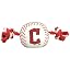CLEVELAND GUARDIANS NYLON BASEBALL TOY