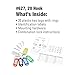 Lucky Line File-A-Key, Binder, 42 Units, 13-3/4″(W) x 11″(L) x 2.5″(H)