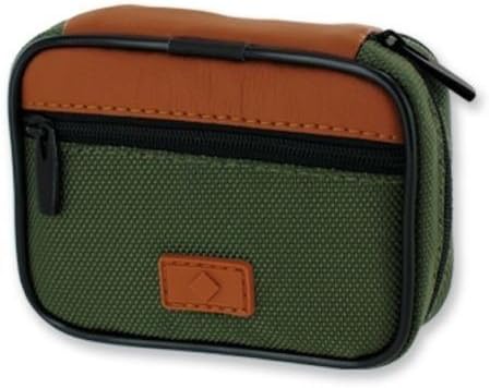 7 Day Sorter Pill Vitamin Medicine Weekly Travel Organizer Box in Zippered Case (Green)