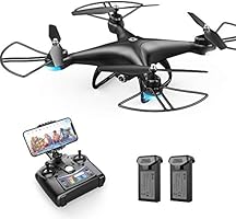 Holy Stone HS110D FPV RC Drone with 1080P HD Camera Live Video 120°Wide-Angle WiFi Quadcopter with Gravity Sensor, Voice...