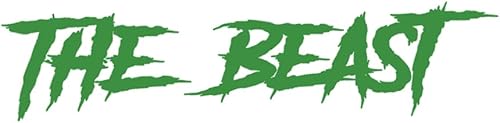 Miniatura 2 de The Beast - Calcomanía para parabrisas, vinilo importado diésel, turbobajo, para automóvil, turbo, diésel, letras para parachoques, Drift Fresh,