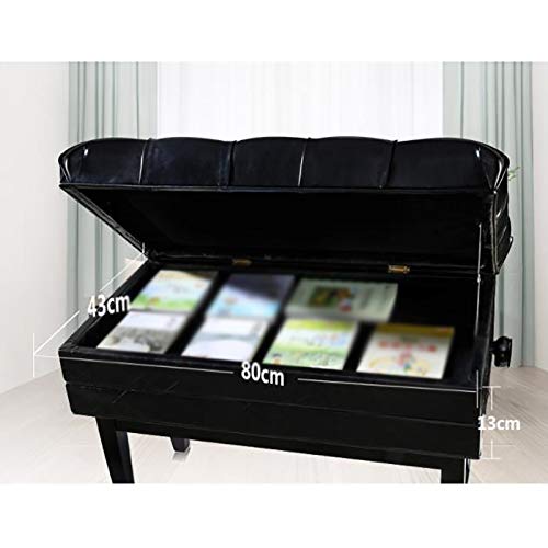 TEmkin Tabouret de Piano, Coiffeuse, Banc de Piano réglable de Luxe rembourré, Tabouret de Piano Double avec Compartiment de Rangement, siège rembourré en Cuir PU - Les Beatles, Paul McCartney, John Lennon, RIngo Starr, George Harrison TEmkin Tabouret de Piano, Coiffeuse, Banc de Piano réglable de Luxe rembourré, Tabouret de Piano Double avec Compartiment de Rangement, siège rembourré en Cuir PU – Image 4