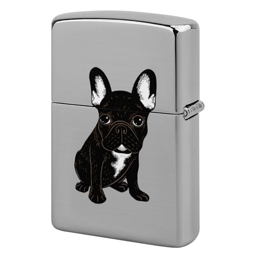 ライターケース ZIPPO/ジッポー兼用ケース 犬柄 ジッポライターカバー 互換性のある 軽量 おしゃれ 両面プリント メンズ レディース 贈り物