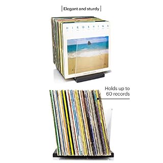 MÖNKE Rangement pour disques vinyle de qualité supérieure – Un porte-disque de style milieu du siècle – Capacité de 60… - Les Beatles, Paul McCartney, John Lennon, RIngo Starr, George Harrison MÖNKE Rangement pour disques vinyle de qualité supérieure - Un porte-disque de style milieu du siècle - Capacité de 60… – Image 6