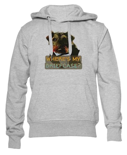 GUNMANTOR Ted Sudadera Gris para Hombre Mujer Unisex Manga Larga Cuello Redondo