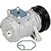 Air Conditioner AC Compressor Compatible with 1999-2004 for Jeep for Grand for Cherokee 4.0L,2002-2005 for Jeep TJ 4.0L,2000-2006 for Jeep Wrangler 4.0L Oem Replacement