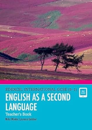English as a Second Language Teacher Book | Edexcel IGCSE Program(2018 ...