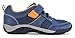 Pediped Baby Boys Justice Flex (Toddler/Little Kid) Fashion-sneakers, Navy/Orange, 13-13.5 Little Kid US