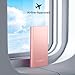 EnergyCell Pilot 4GS Portable Charger 12000mAh Fast Charging Power Bank Dual 3A High-Speed Output Battery Pack Compatible with iPhone 16 15 14 13 12 11 and More (Rose Gold)